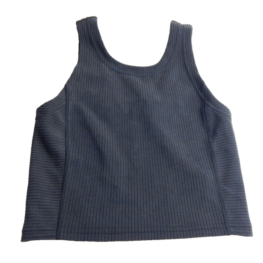 Lululemon‎ Softstreme Ribbed Crop Tank - Picture 1 of 3